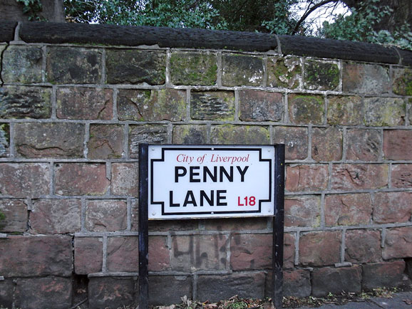 Penny Lane, Liverpool